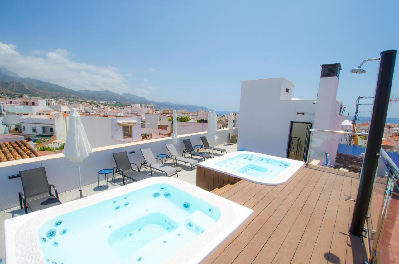 Nerja-Centro-Jacuzzi- Mirador De La Ermita- Adults Recommended Otel Dış mekan fotoğraf